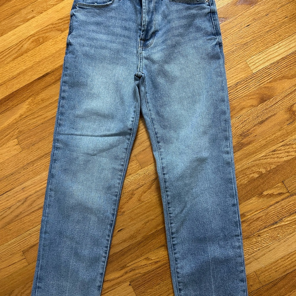 Kensie Blue Straight Jeans Classic Style